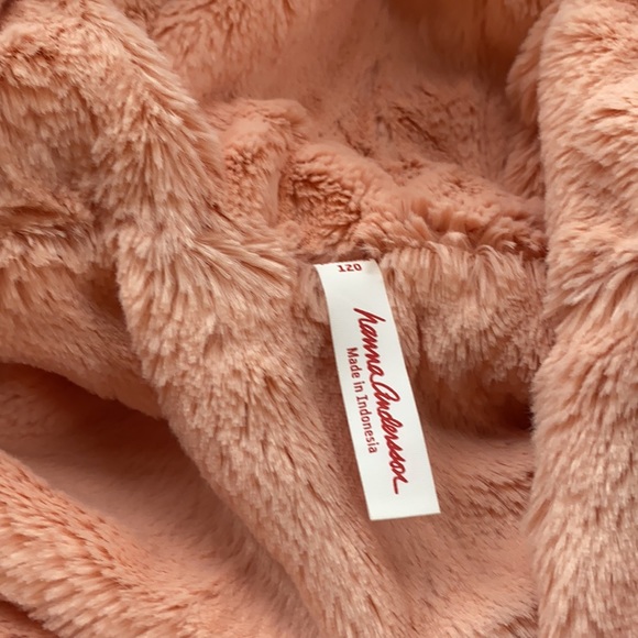 Hanna Andersson girls 7 days a week reversible jacket size 120 (6-7) EUC - Picture 3 of 4